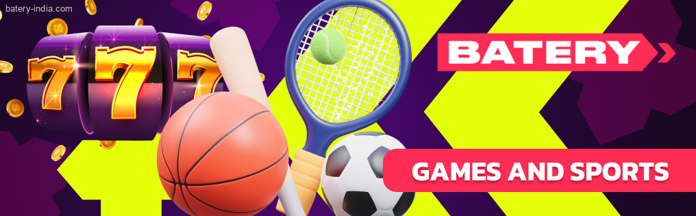Batery Bet offers a massive selection of 13,931 games